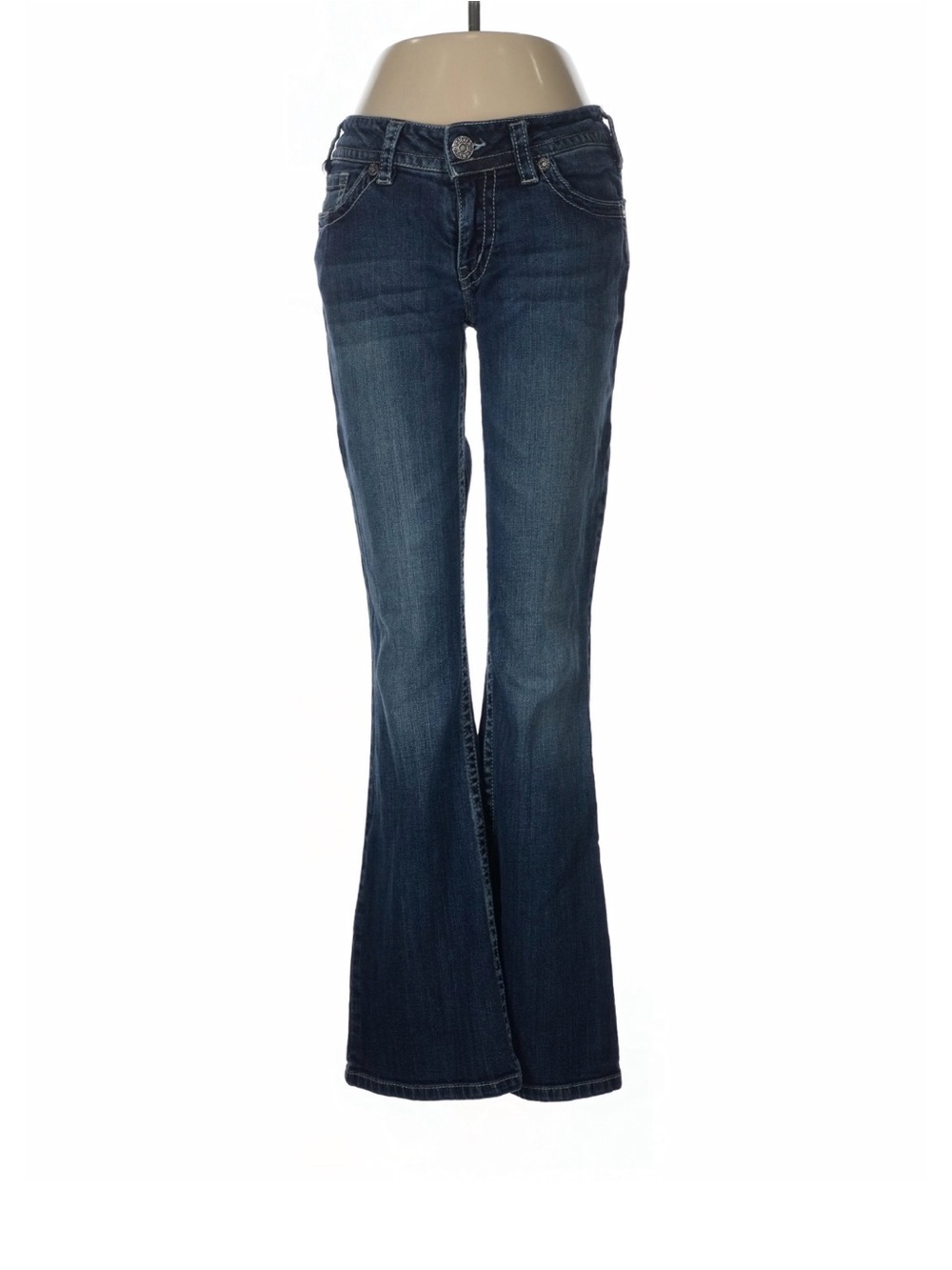 Silver Jeans Dark Indigo Bootcut Jeans